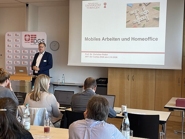 Dr. Christian Picker beim 17. ART | DGS